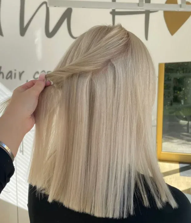 Full Head Bleach with Crazy Colour