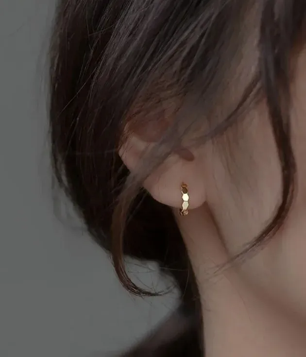 StudX Gold Plated Ear Piercing