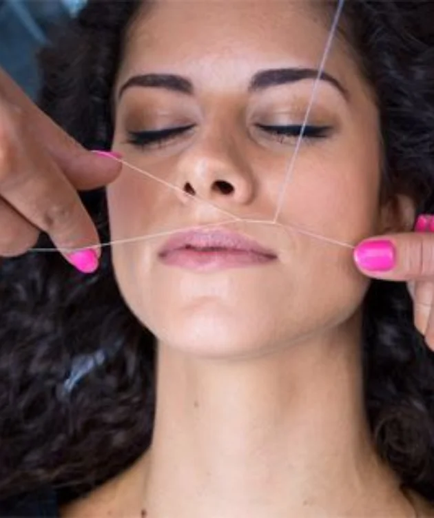 Upper Lips – Threading, Waxing, Hot Wax